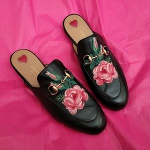 Gucci Princetown Leather Slipper